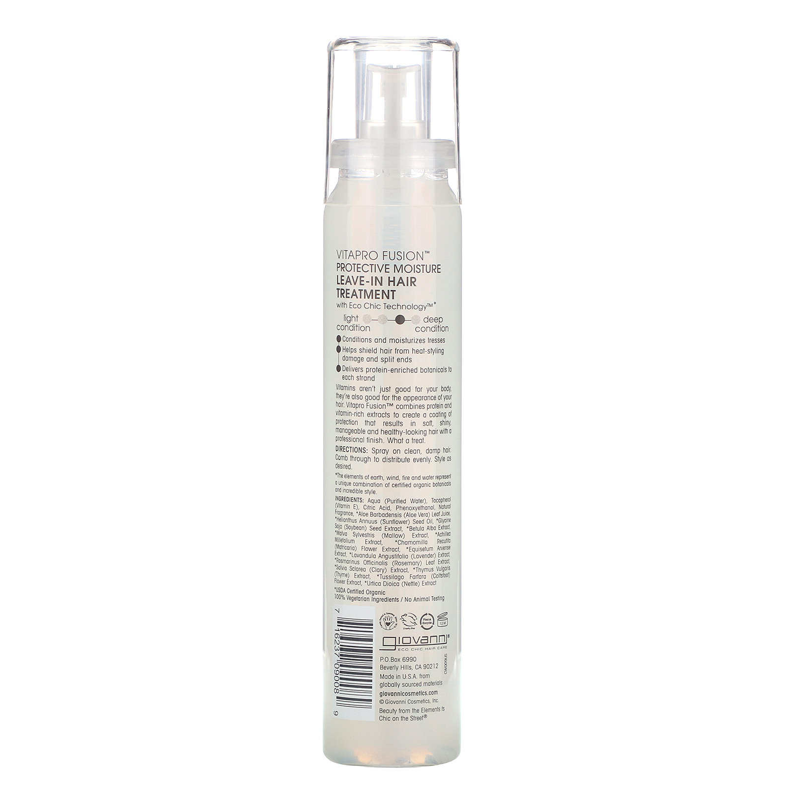 Giovanni, Vitapro Fusion, Hidratação protetora, Tratamento capilar leave-in, 150 ml - Imagem 2