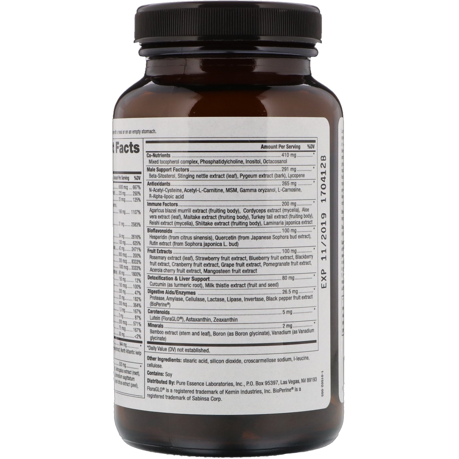 Pure Essence, Longevity Men, 120 comprimidos - Imagem 2