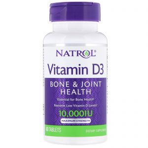 Comprar natrol, vitamina d3, força máxima, 10. 000 ui, 60 comprimidos preço no brasil vitamina d vitaminas e minerais suplemento importado loja 183 online promoção -