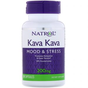 Comprar natrol, kava kava, 200 mg, 30 cápsulas preço no brasil ervas trevo-vermelho suplemento importado loja 69 online promoção -