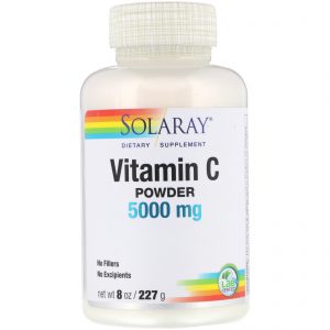 Comprar solaray, vitamin c powder, 5,000 mg, 8 oz (227 g) preço no brasil vitamina c vitaminas e minerais suplemento importado loja 141 online promoção -