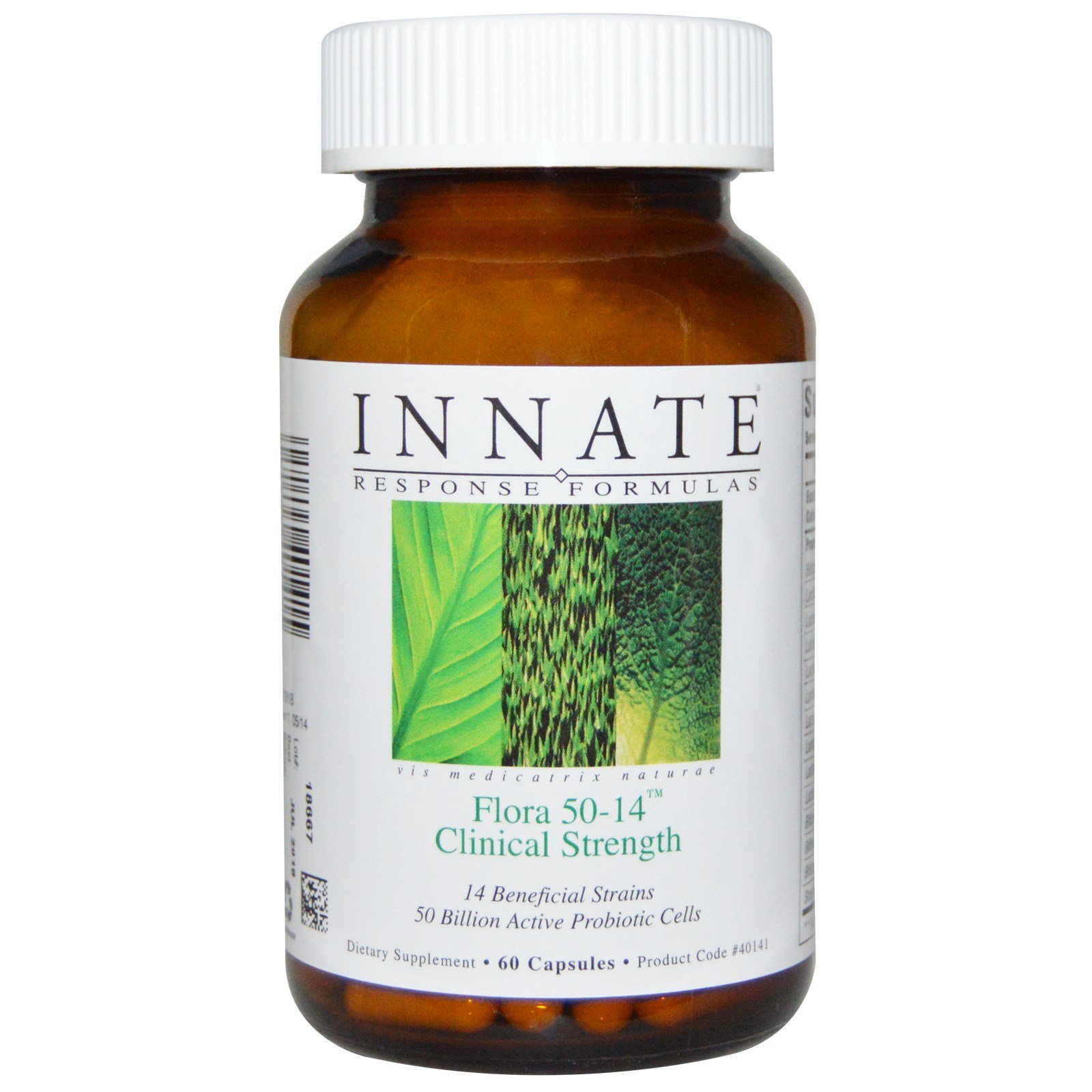 Innate Response Formulas, Flora 50-14, Clinical Strength, 60 Cápsulas (Ice)