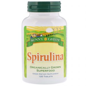 Comprar sunny green, espirulina, 120 comprimidos preço no brasil spirulina suplementos nutricionais suplemento importado loja 27 online promoção -