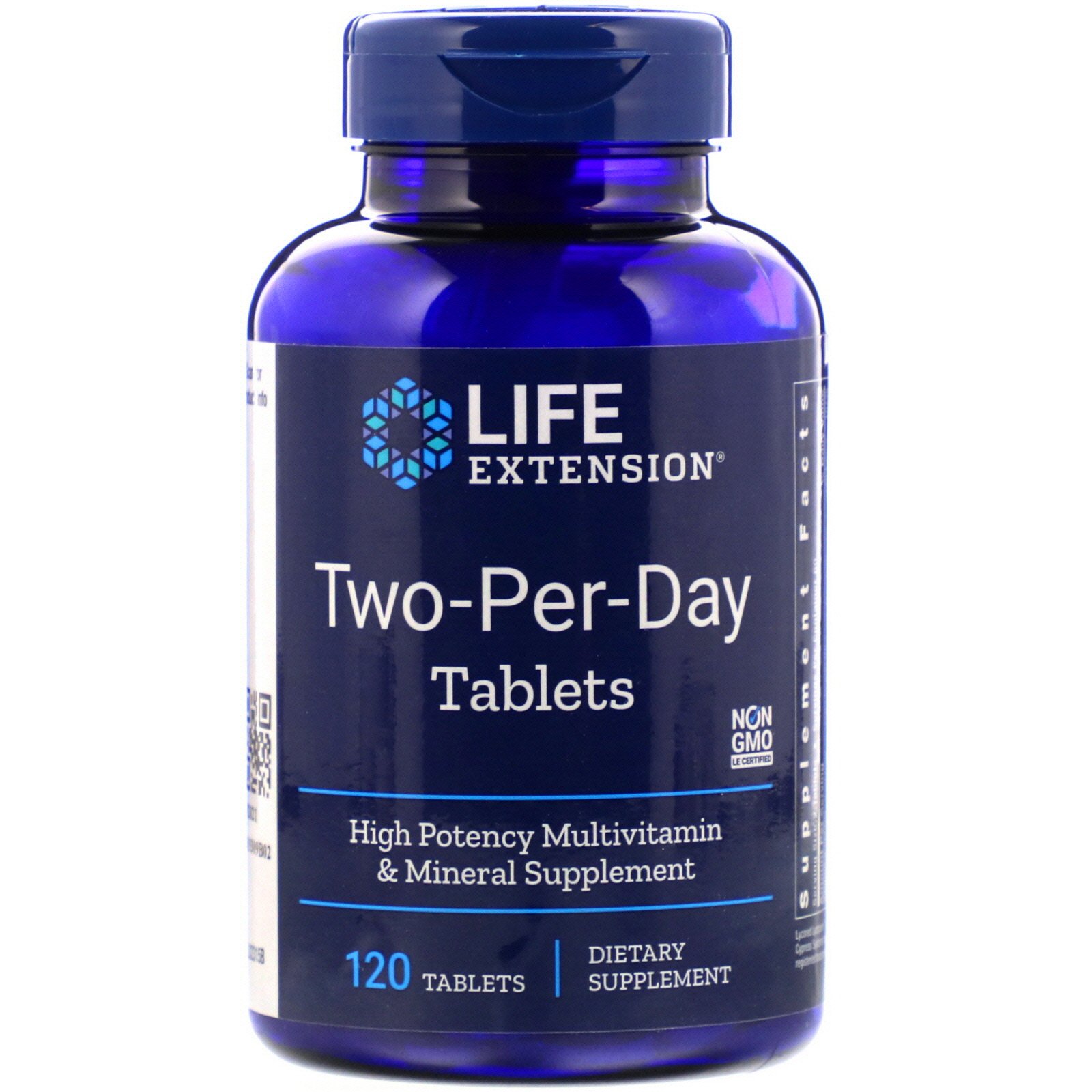 Life Extension, Comprimidos Dois por Dia, 120 Comprimidos