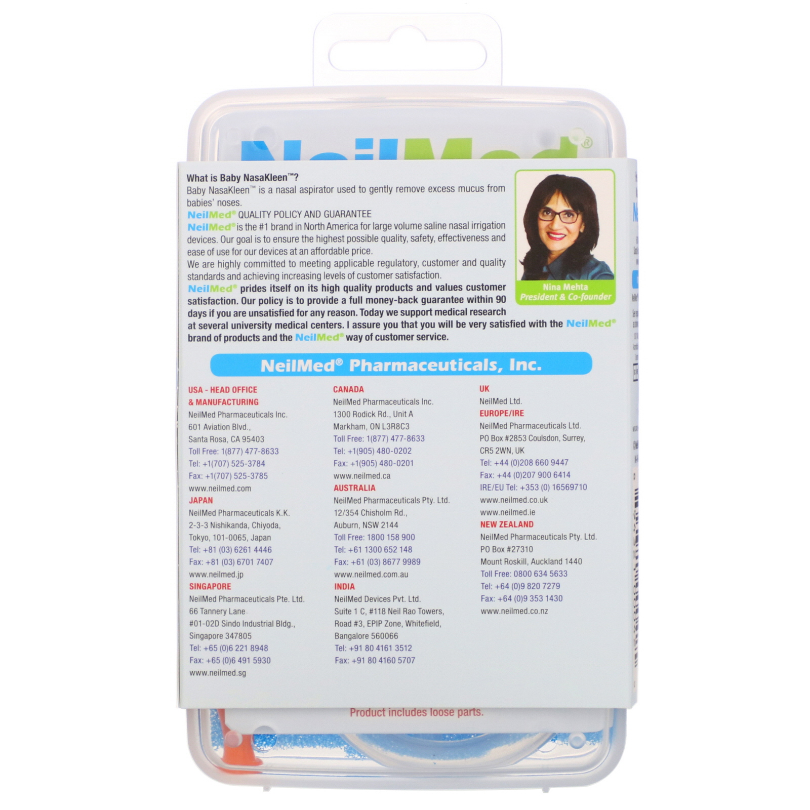 Squip, Neilmed NasaKleen Babies & Kids Nasal-Oral Aspirator, 1 Kit - Imagem 2