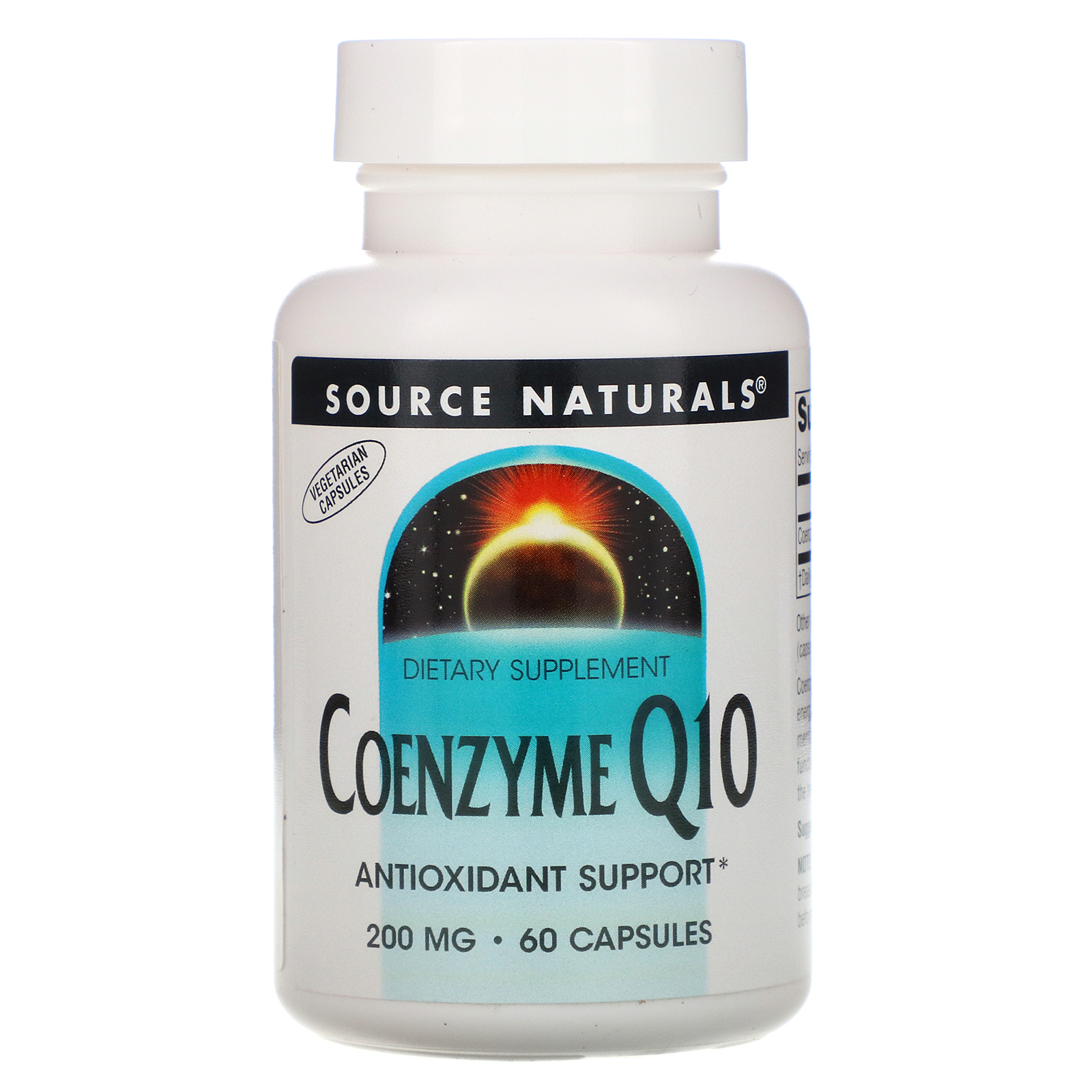Source Naturals, Coenzima Q10, 200 mg, 60 Cápsulas