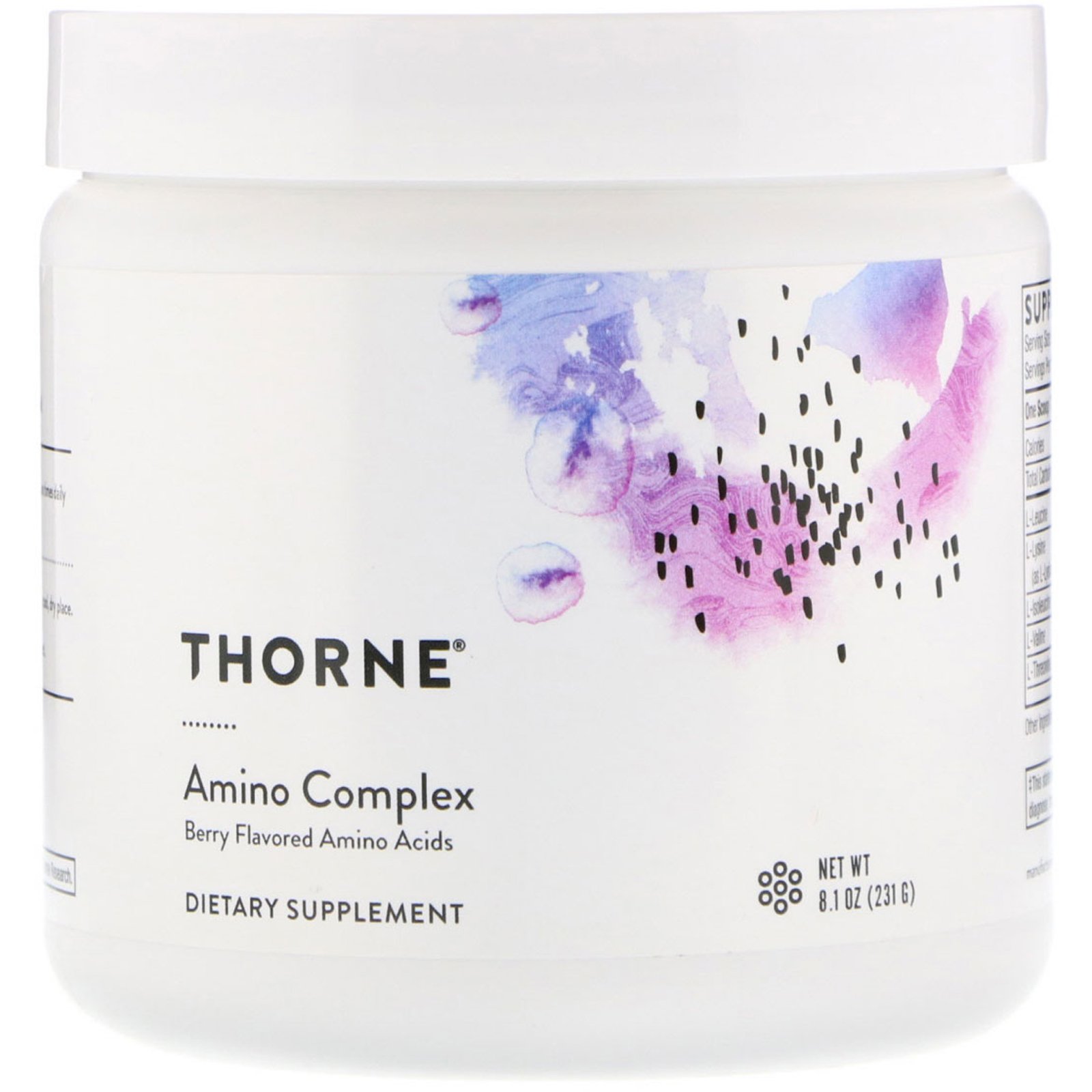 Thorne Research, Amino Complex, Baga, 231 g (8,1 oz)