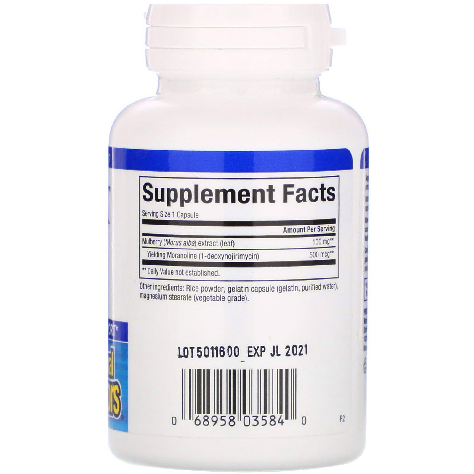 Natural Factors, WellBetX, Extrato de amora, 100 mg, 90 cápsulas - Imagem 2