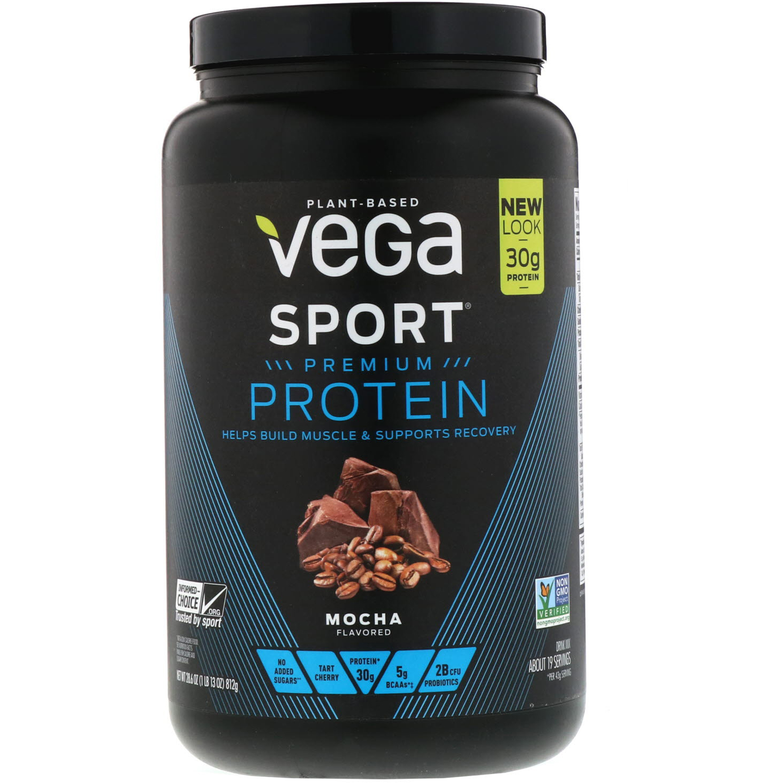 Vega, Sport, Proteína Premium, Mocha, 812 g (28,6 oz)
