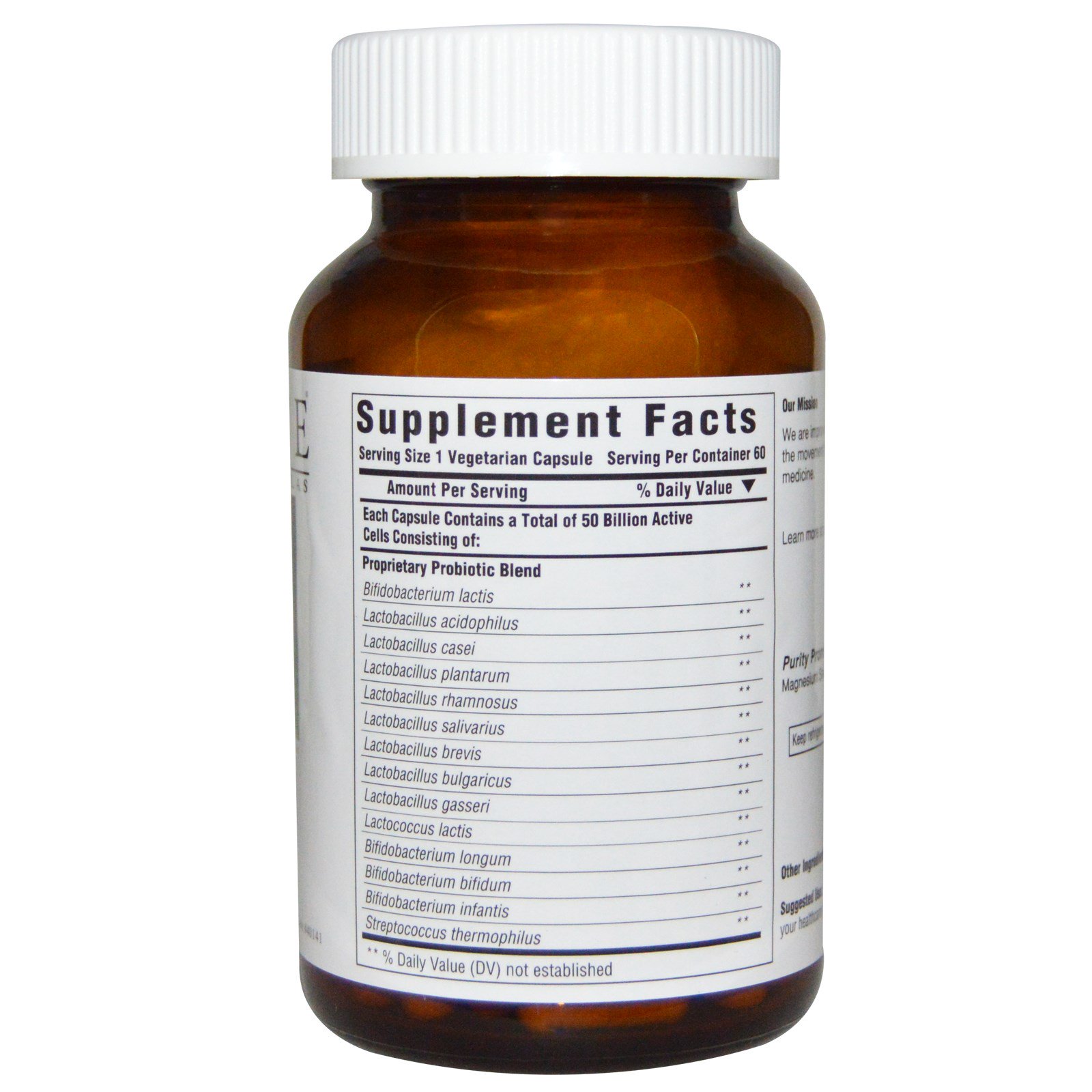 Innate Response Formulas, Flora 50-14, Clinical Strength, 60 Cápsulas (Ice) - Imagem 2
