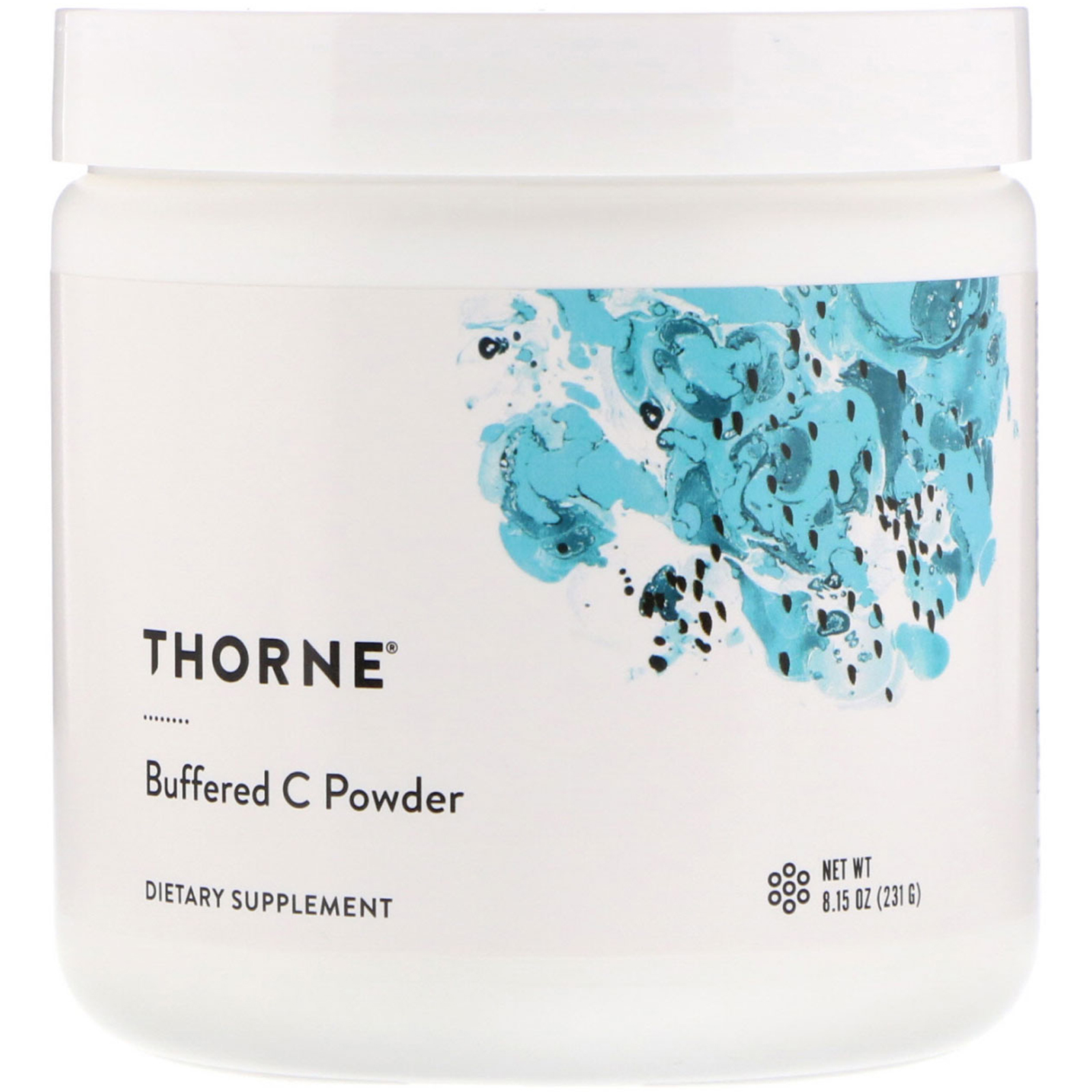 Thorne Research, Vitamina C Tamponada em Pó, 231 g