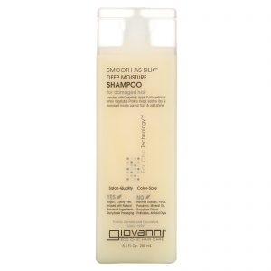 Comprar giovanni, shampoo smooth as silk hidratação profunda, 250 ml (8,5 oz) preço no brasil banho & beleza cuidados com os cabelos xampu suplemento importado loja 257 online promoção -