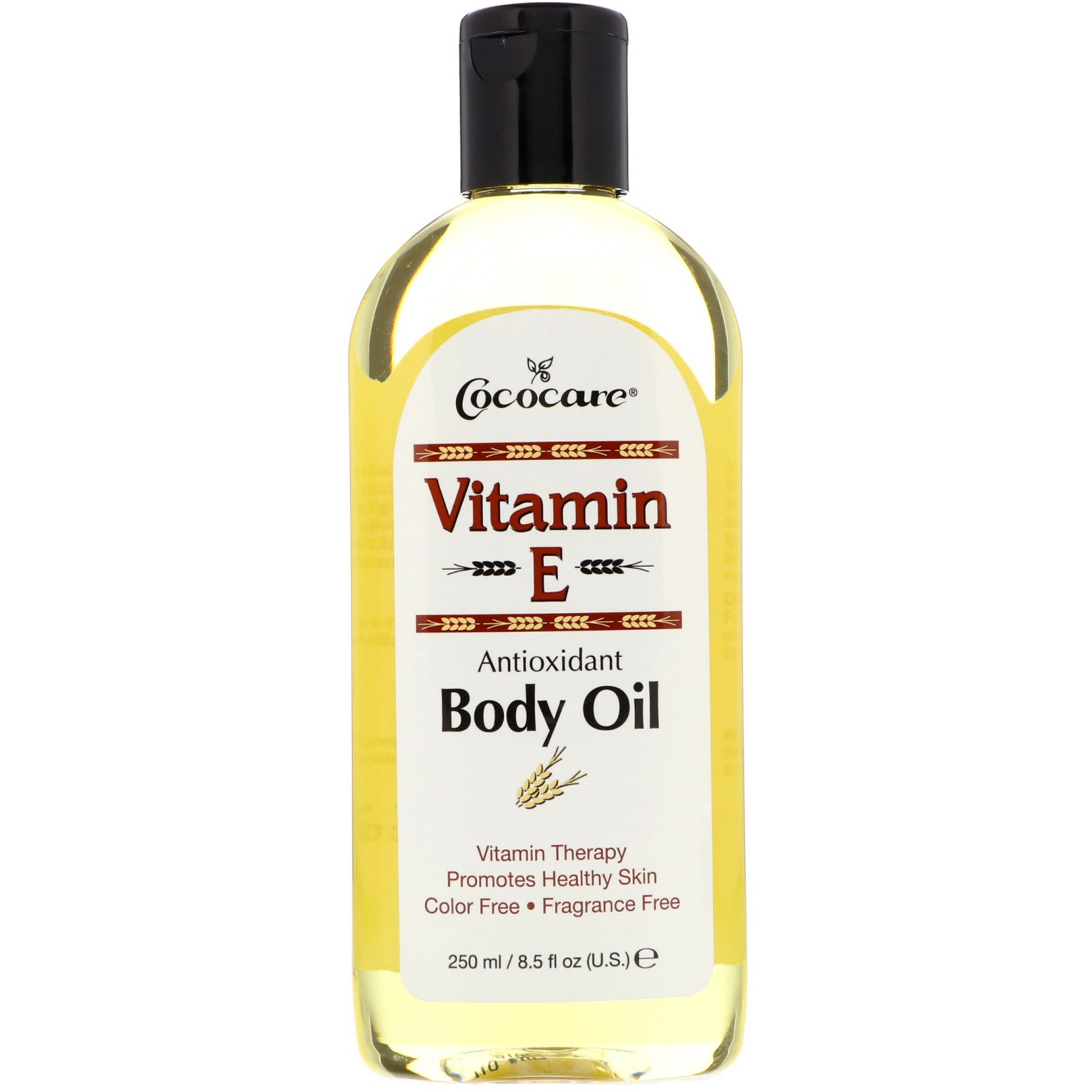 Cococare, Vitamina E, Óleo Corporal, 250 ml (8,5 fl oz)