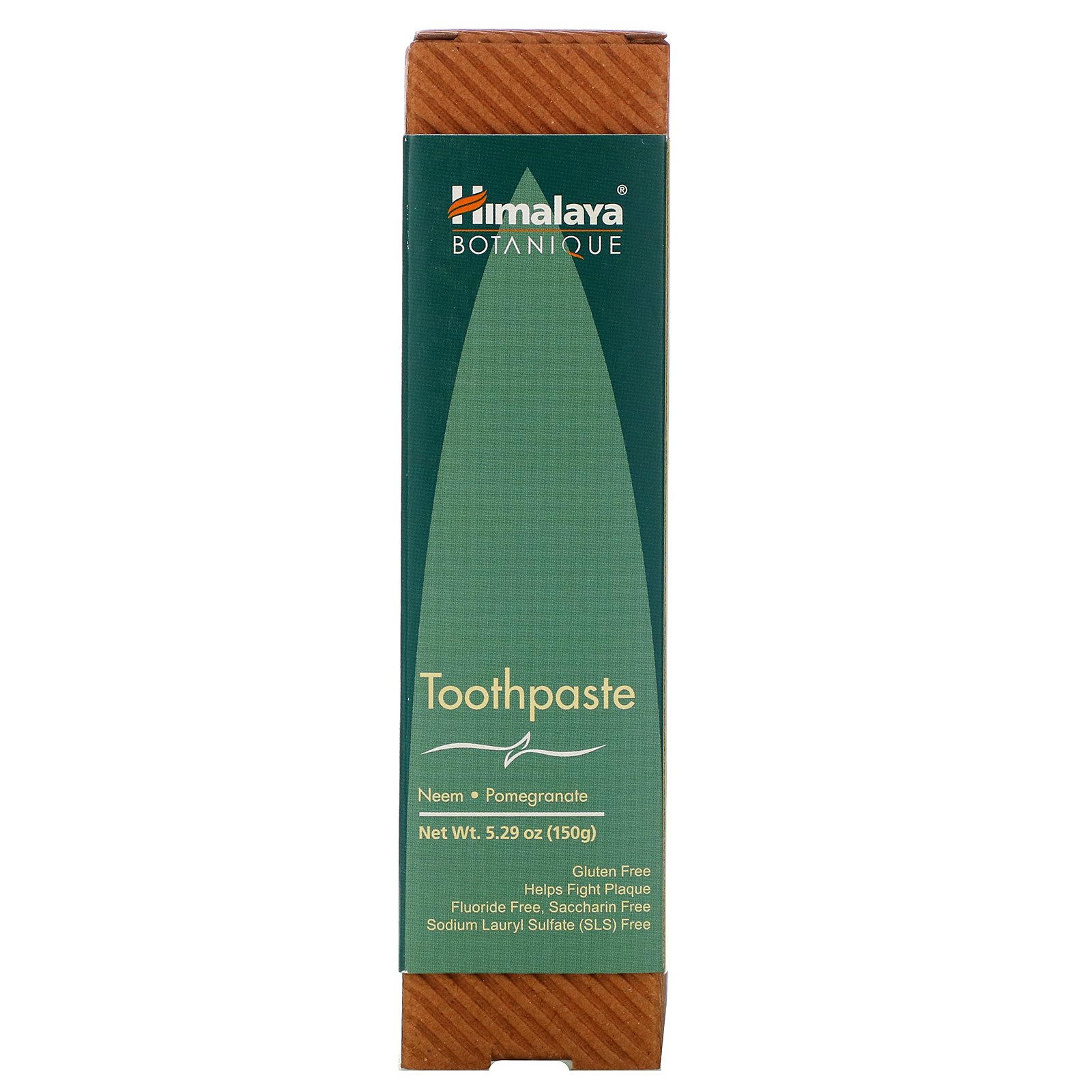 Himalaya, Botanique, Creme Dental, Neem, Romã, Sem Flúor, 150 g (5,29 oz) - Imagem 2