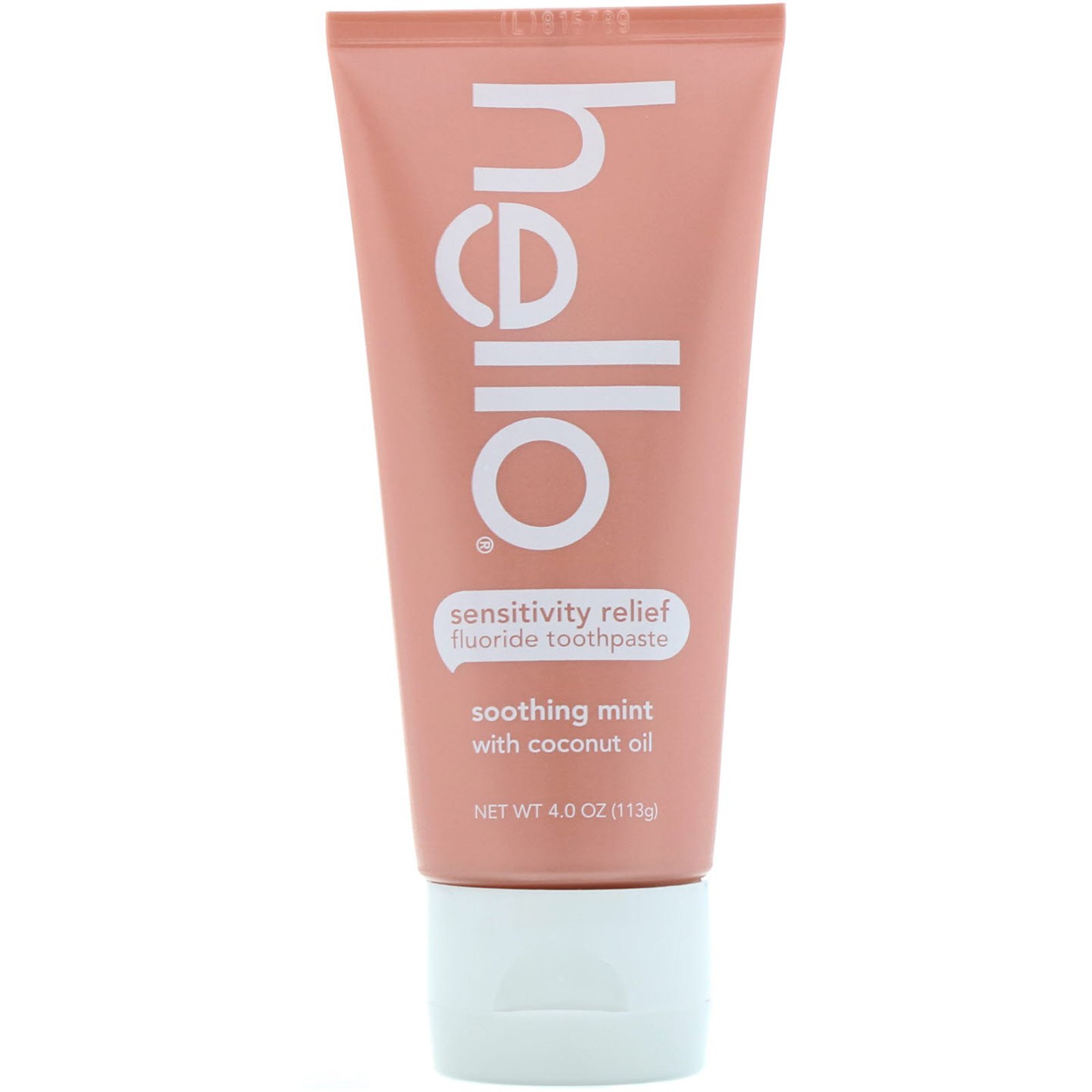 Hello, Creme Dental para Alívio de Sensibilidade, Menta Relaxante, 4 oz (113 g)