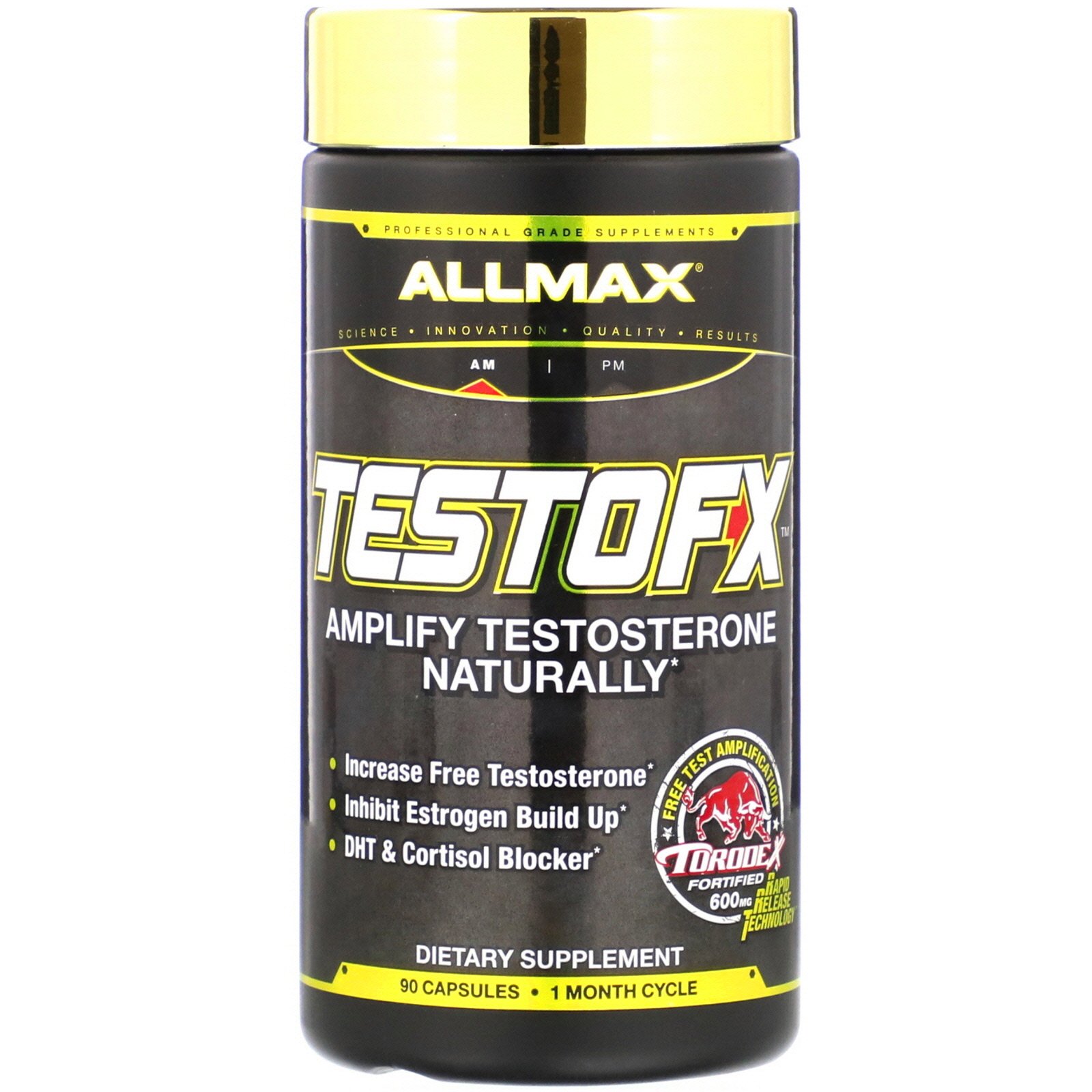 ALLMAX Nutrition, TestoFX, 90 Cápsulas