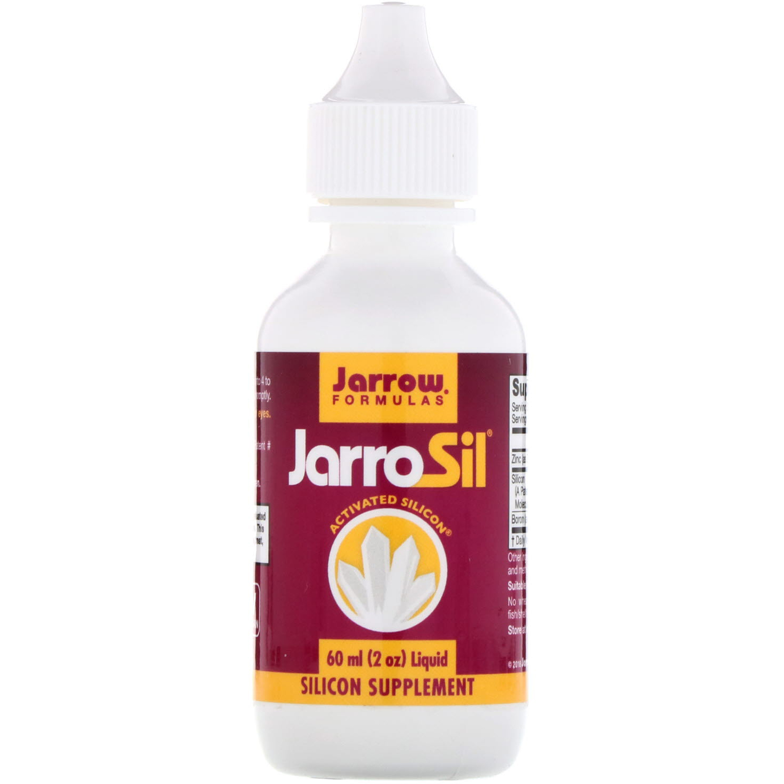 Jarrow Formulas, JarroSil, Silício Ativado, Líquido, 60 ml (2 oz) - Imagem 3