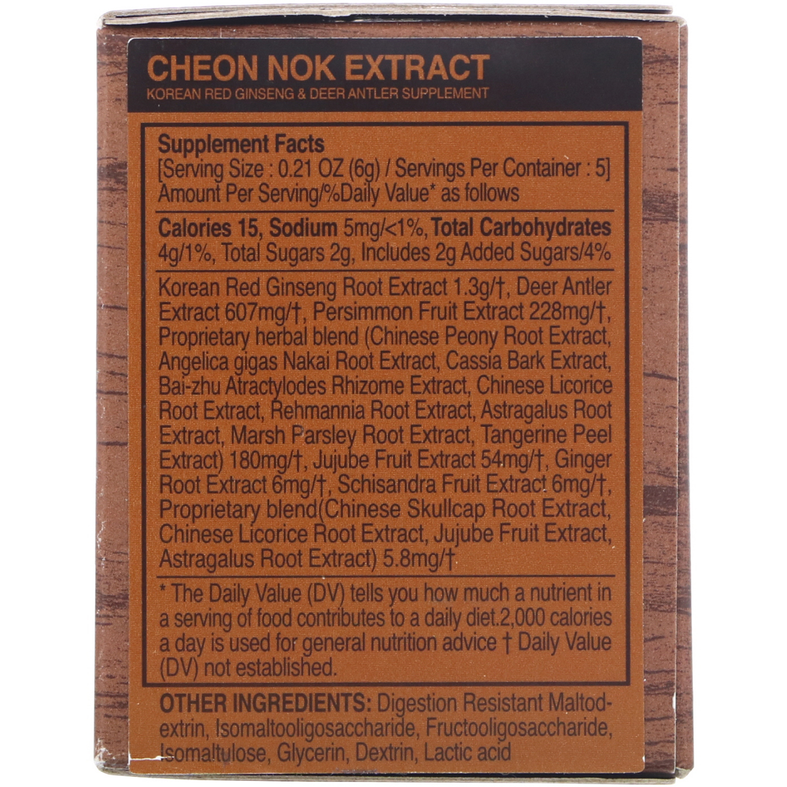 Cheong Kwan Jang, Cheon Nok Extract, Korean Red Ginseng & Deer Antler, 1.06 oz (30 g) - Imagem 2