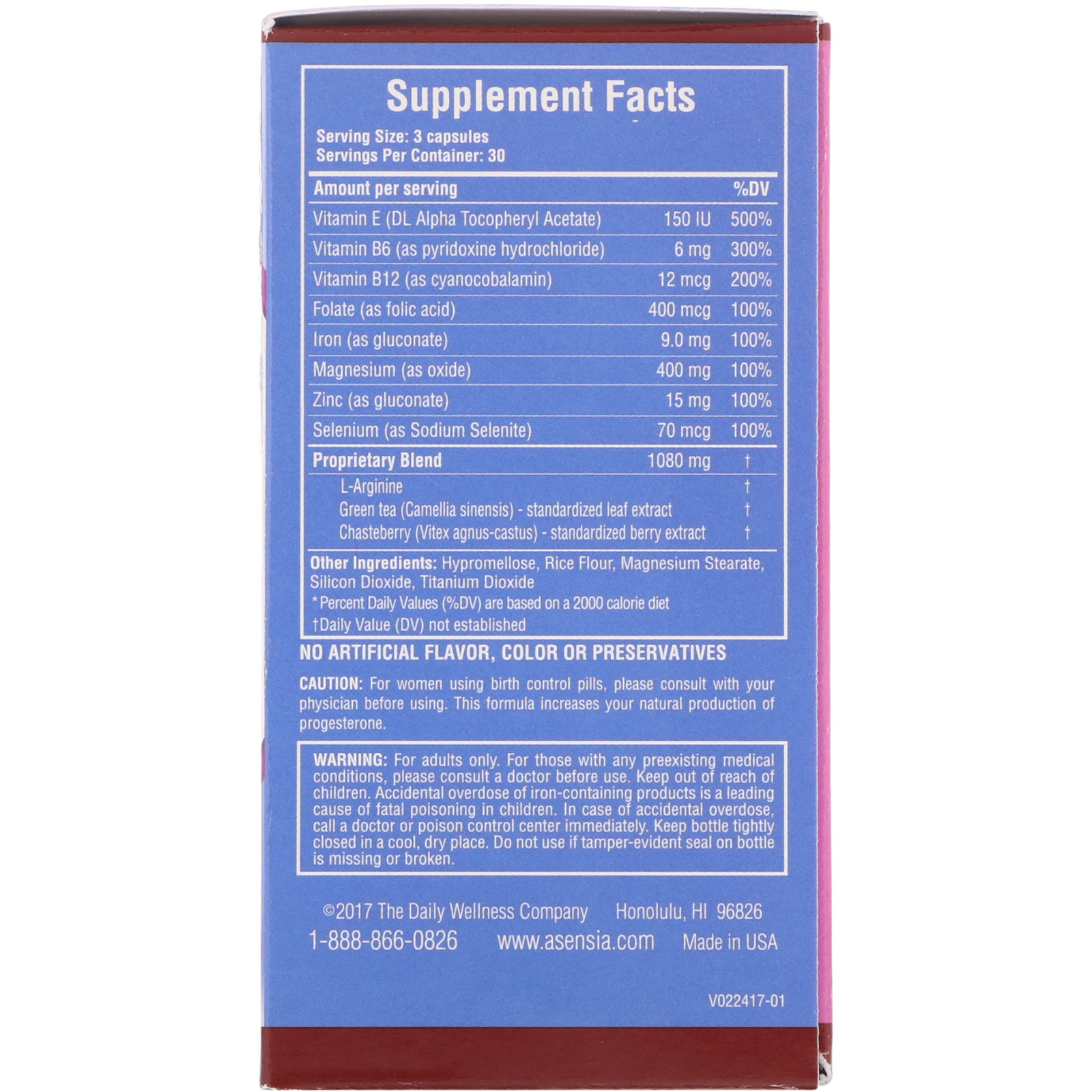 Daily Wellness Company, Asensia, Youthful Hormone Balance, 90 Cápsulas Vegetais - Imagem 2