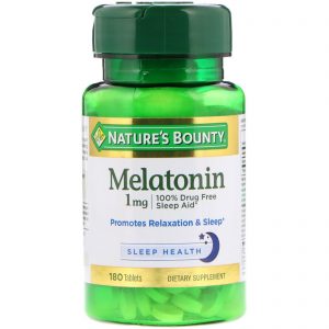 Comprar nature's bounty, melatonina, 1 mg, 180 comprimidos preço no brasil melatonina sedativos tópicos de saúde suplemento importado loja 13 online promoção -