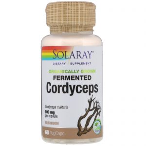 Comprar solaray, organic grown fermented cordyceps, 500 mg, 60 vegcaps preço no brasil cordyceps suplementos nutricionais suplemento importado loja 149 online promoção -