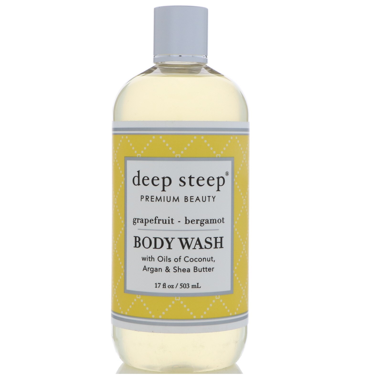 Deep Steep, Sabonete Corporal, Toranja - Bergamota, 503 ml (17 fl oz)