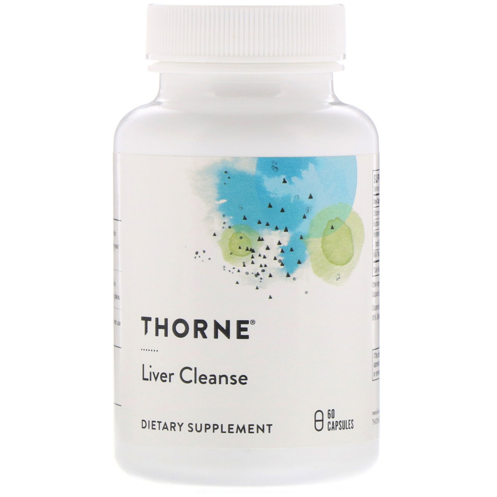 Thorne Research, Liver Cleanse, 60 cápsulas