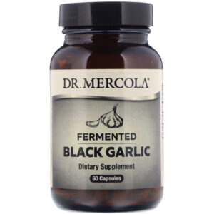 Dr. Mercola, Alho Preto Fermentado, 60 Cápsulas
