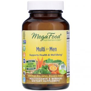 Comprar megafood, multivitamínico para homens, 60 comprimidos preço no brasil herbs & botanicals men's health suplementos em oferta tribulus suplemento importado loja 189 online promoção -