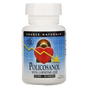 Comprar source naturals, policosanol com coenzima q10, 10 mg, 60 comprimidos preço no brasil policosanol suplementos nutricionais suplemento importado loja 277 online promoção -