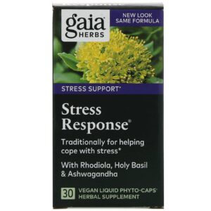 Comprar gaia herbs, stress response, 30 vegan liquid phyto-caps preço no brasil ervas rhodiola suplemento importado loja 39 online promoção -