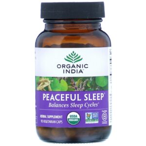 Comprar organic india, peaceful sleep, 90 vegetarian caps preço no brasil fórmulas para dormir gaia herbs marcas a-z sono suplementos suplemento importado loja 61 online promoção -