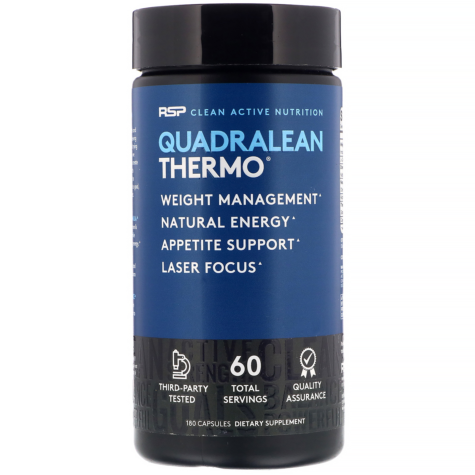 RSP Nutrition, QuadraLean Thermo, 180 Capsules