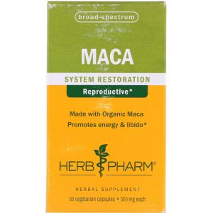 Comprar herb pharm, maca, 500 mg, 60 cápsulas vegetais preço no brasil energy herbs & botanicals maca suplementos em oferta suplemento importado loja 91 online promoção -