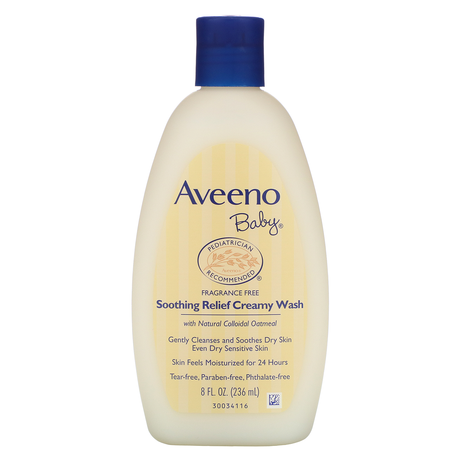 Aveeno, Creme para Bebês, Sem Cheiro, 8 fl oz (236 ml)
