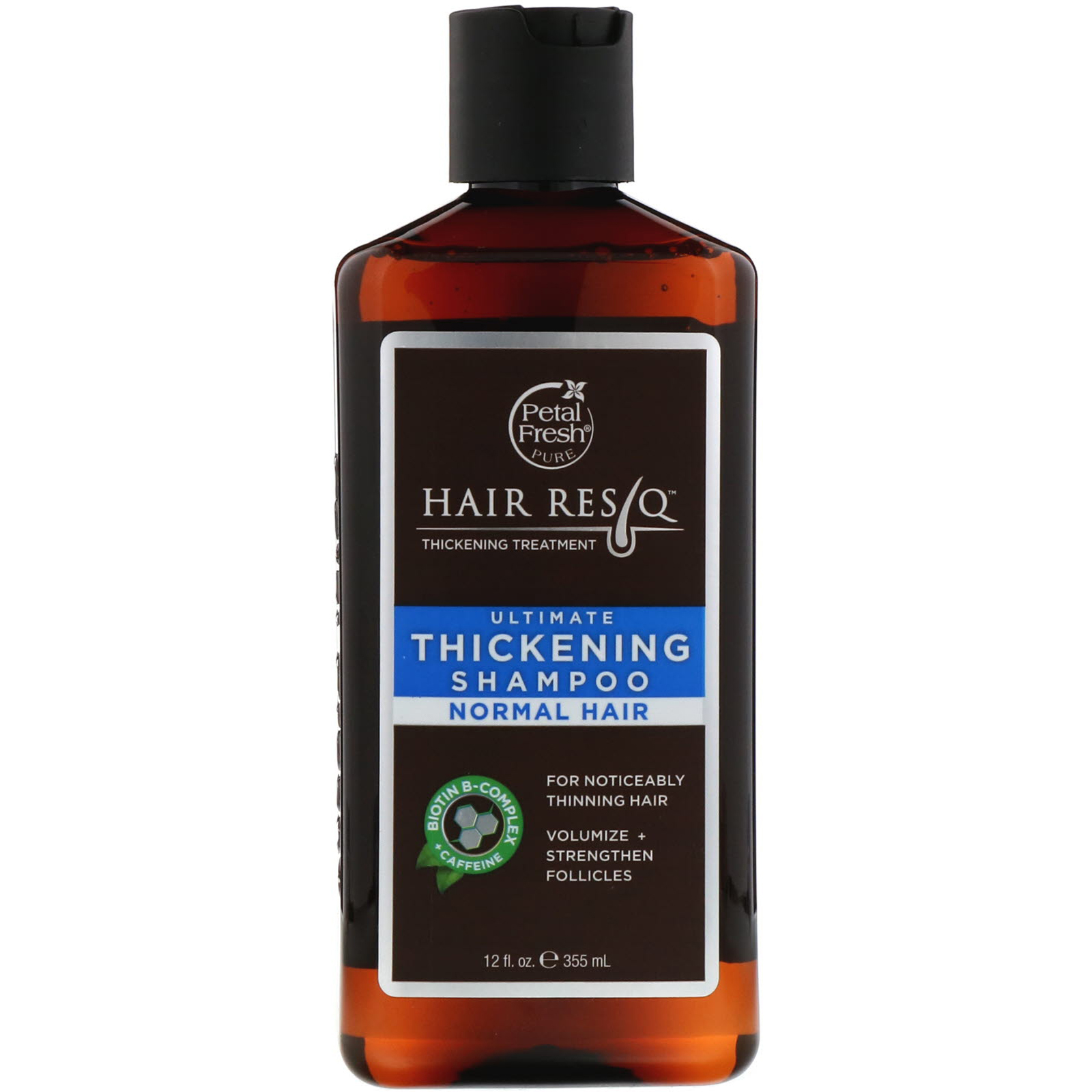 Petal Fresh, Puro, Resgate do Cabelo, Shampoo Espessante Máximo, 355 ml (12 fl oz)