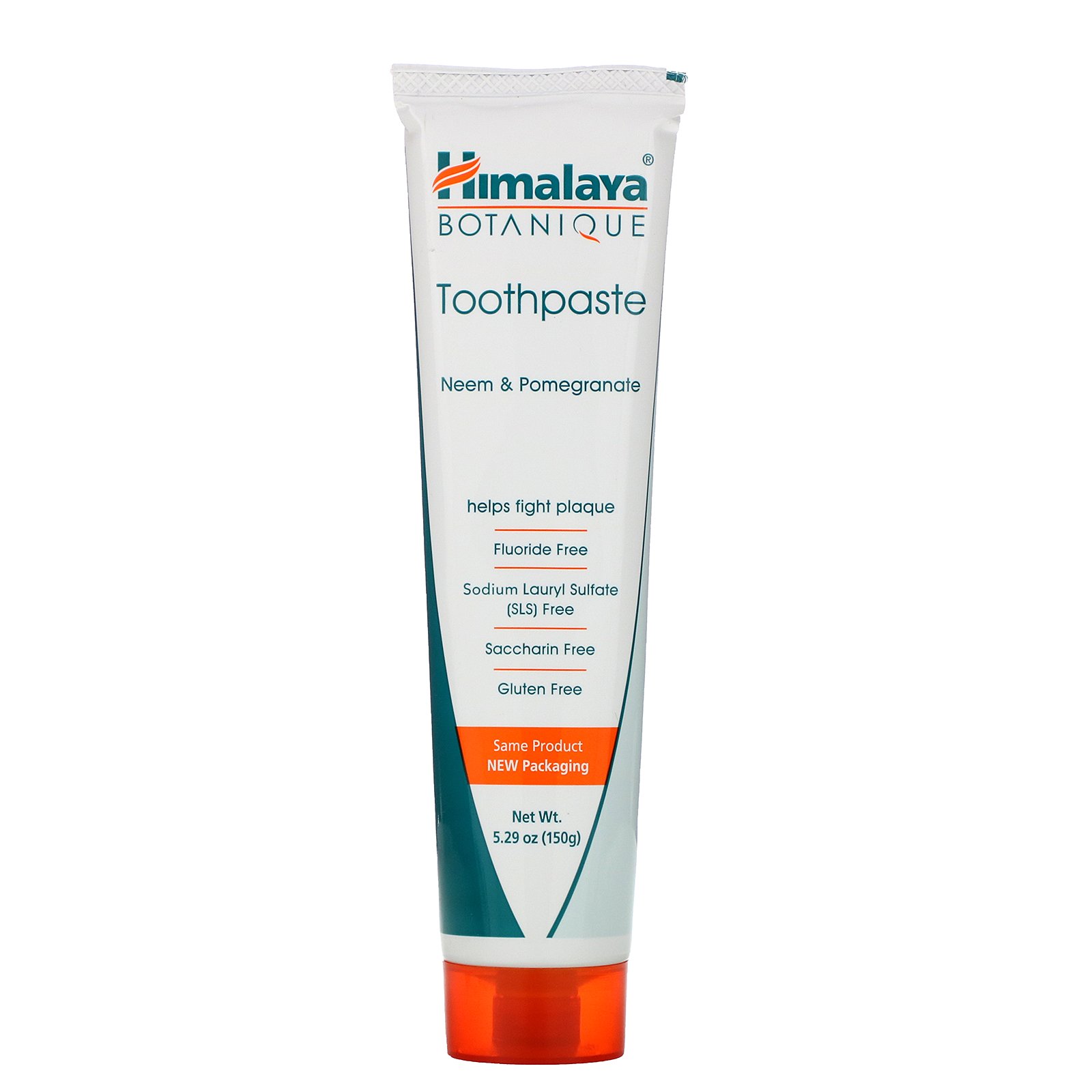 Himalaya, Botanique, Creme Dental, Neem, Romã, Sem Flúor, 150 g (5,29 oz)