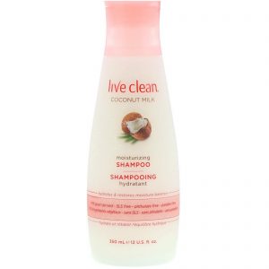 Comprar live clean, shampoo hidratante, leite de coco, frasco de 12 oz (350 ml) preço no brasil banho & beleza cuidados com os cabelos shampoo orgânico xampu suplemento importado loja 97 online promoção -