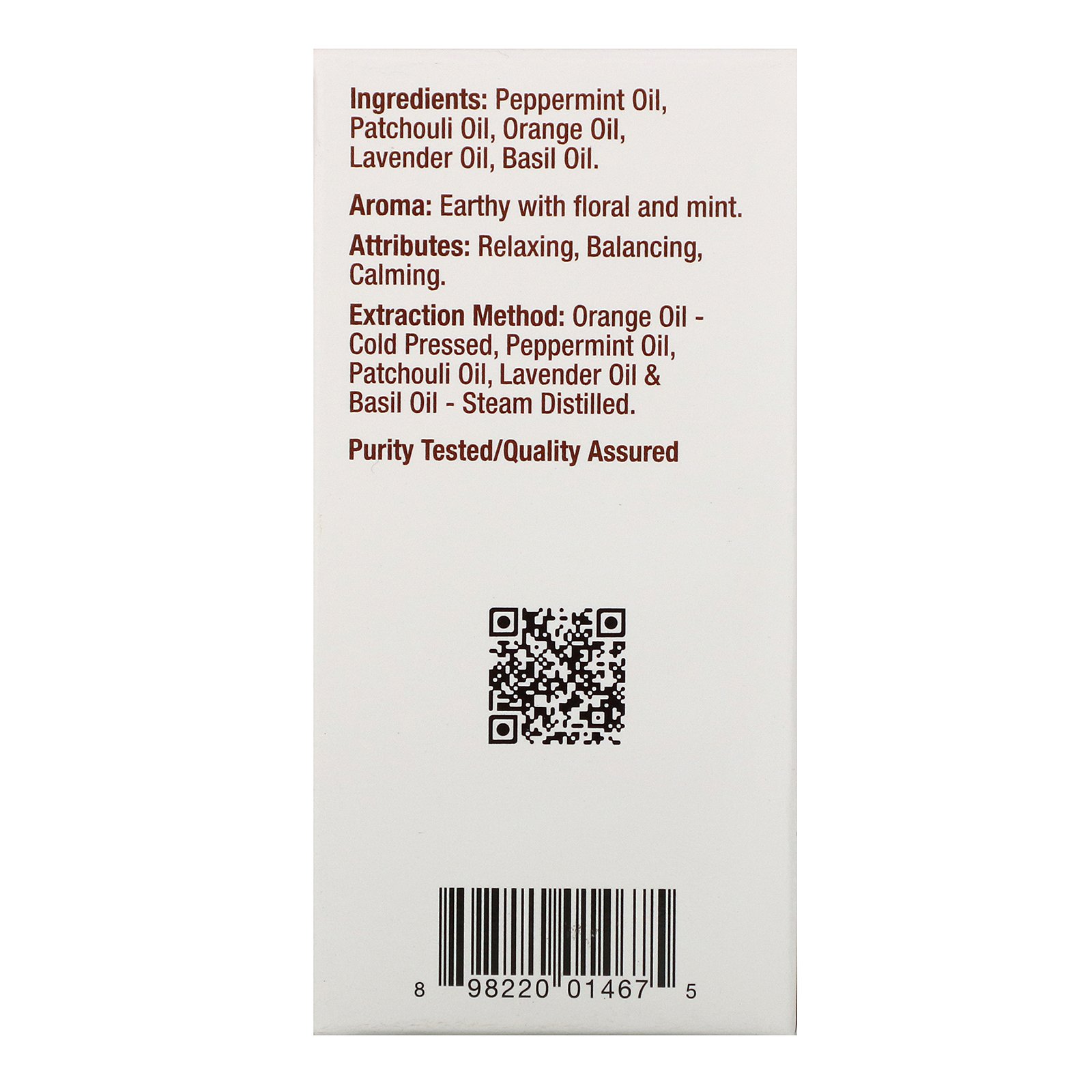 Mild By Nature, Peace, Essential Oil Blend, 1 oz - Imagem 2