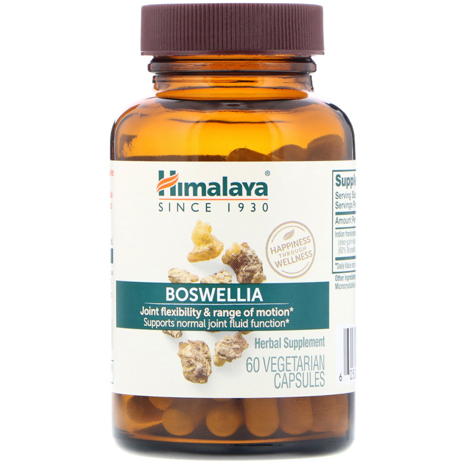 Himalaya, Boswellia, 60 Cápsulas Vegetais - Imagem 3