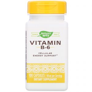 Comprar nature's way, vitamin b-6, 50 mg, 100 capsules preço no brasil vitamina b vitaminas e minerais suplemento importado loja 83 online promoção -