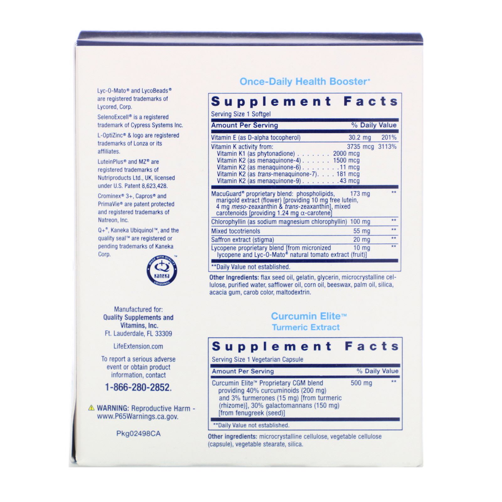 Life Extension, Comprehensive Nutrient Packs Advanced, 30 Packets - Imagem 4