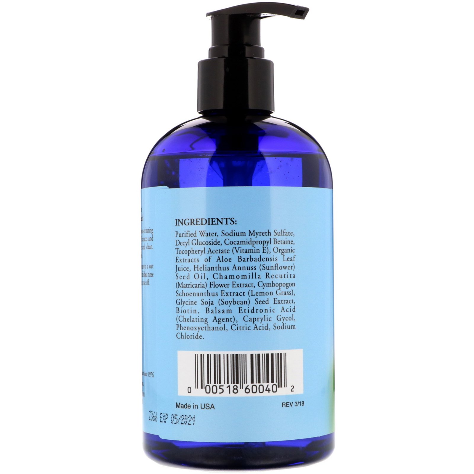 Rainbow Research, Shampoo e Body Wash Infantil, Goin' Coconuts, 12 fl oz (360 ml) - Imagem 2