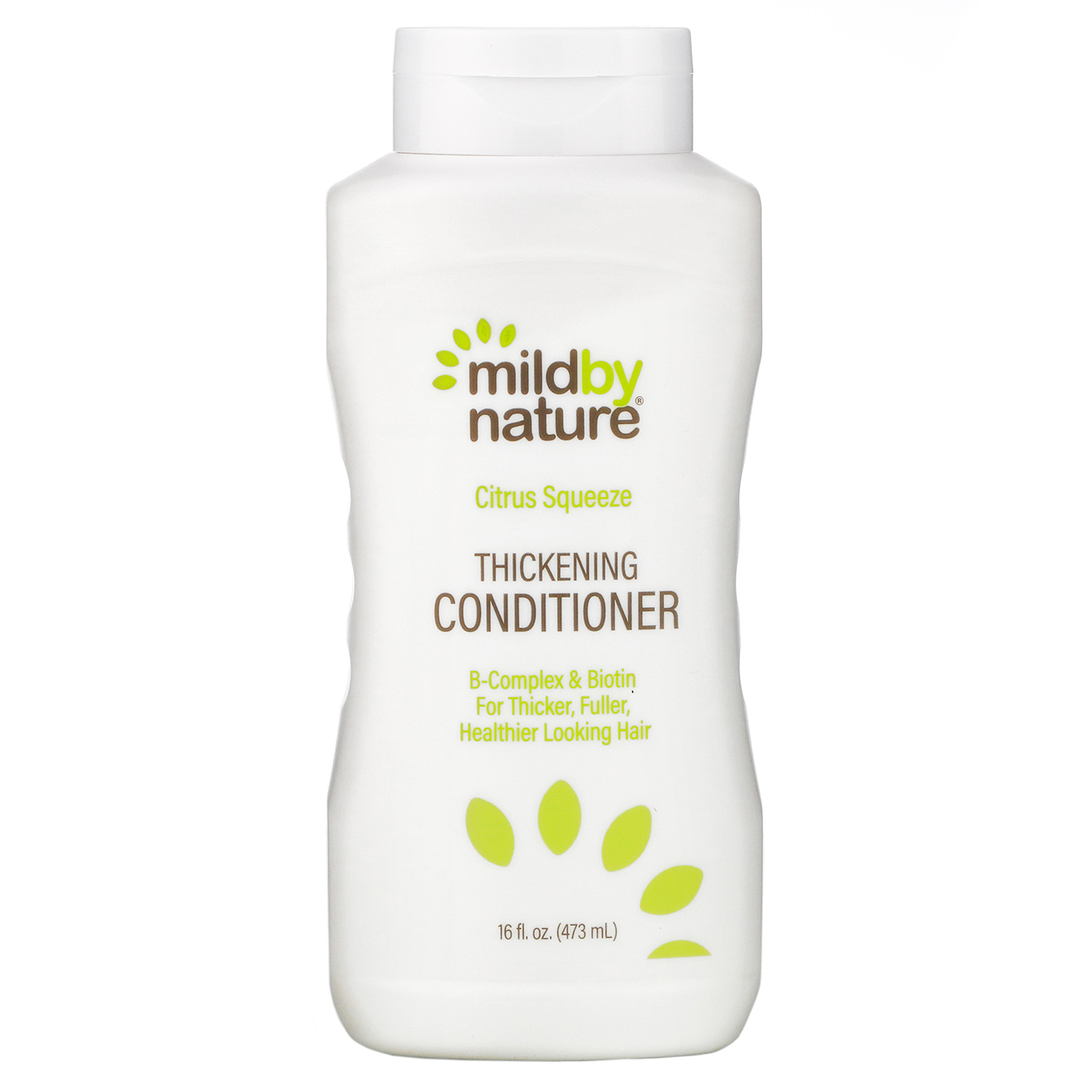 Mild By Nature, Condicionador Espessante Complexo B + Biotina da Madre Labs, Sem Sulfatos, Toque Cítrico, 414 ml (14 fl oz)