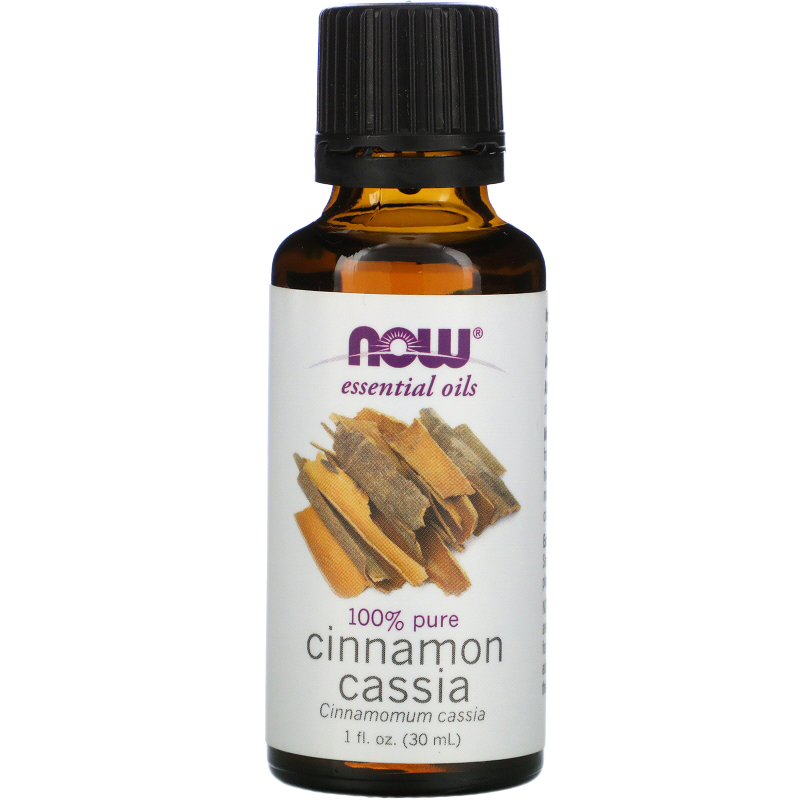 Now Foods, Óleos Essenciais, Cinnamomum cassia, 30 ml (1 fl oz)