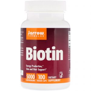 Comprar jarrow formulas, biotin, 5,000 mcg, 100 veggie caps preço no brasil biotina vitaminas e minerais suplemento importado loja 13 online promoção - 18 de agosto de 2022