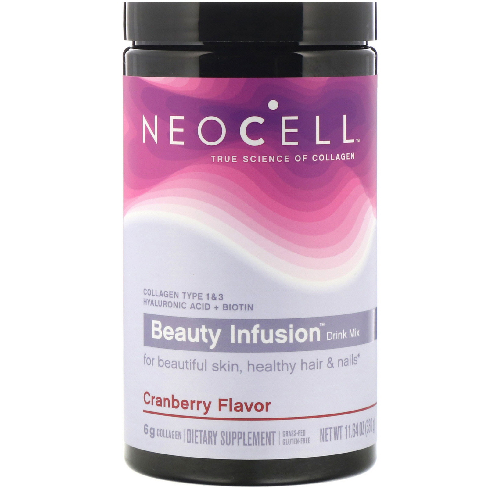 Neocell, Beauty Infusion, Coquetel de Cranberry, 330 g (11,64 oz)