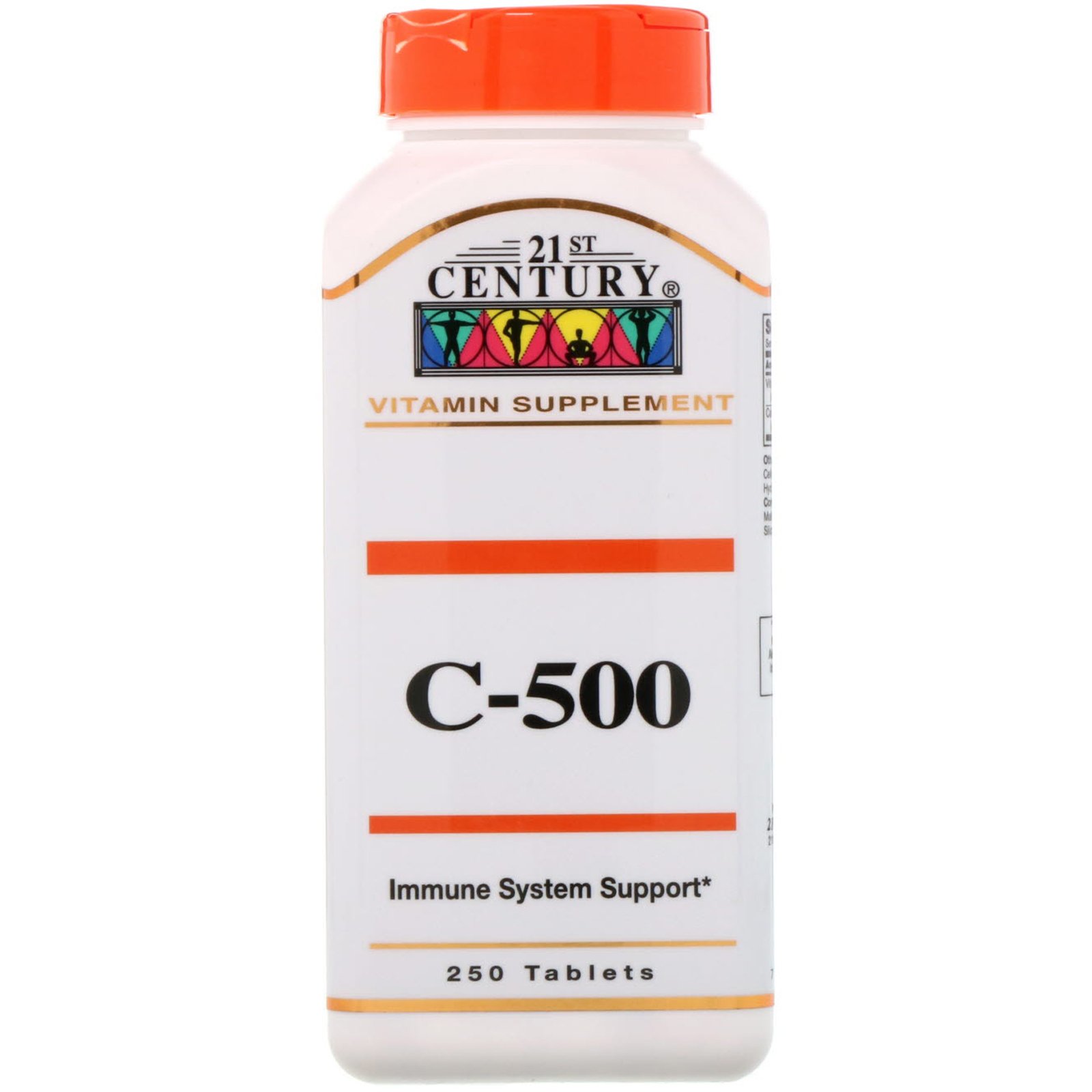 21st Century, C-500, 500 mg, 250 Comprimidos