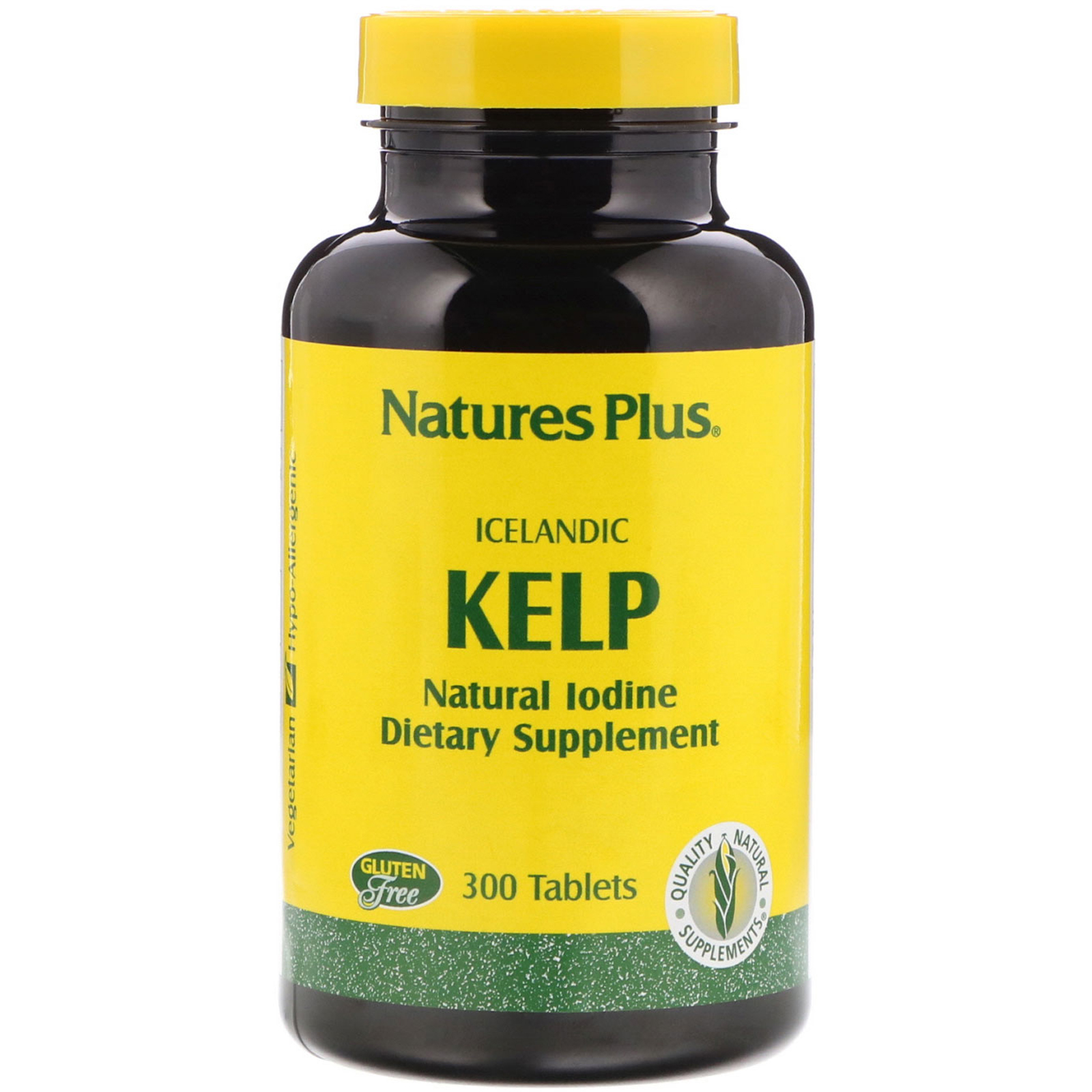 Nature's Plus, Alga Islandesa, 300 Comprimidos