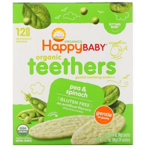 Comprar happy family organics, mordedores orgânicos, wafers delicados para a dentição, bebê que já senta, ervilha e espinafre, 12 pacotes, 4 g (0,14 oz) cada preço no brasil alimentação de bebês e crianças crianças & bebês hot kid marcas a-z wafers para dentição suplemento importado loja 23 online promoção - 7 de agosto de 2022